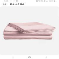 1000TC bed sheet set(4 pieces- flat sheet, fitted sheet, pillow cover)