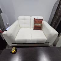 Demir Leather Lounges - White